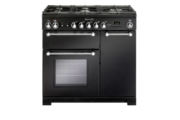 Cuisinière piano grande largeur Falcon KCH90DFBL/C