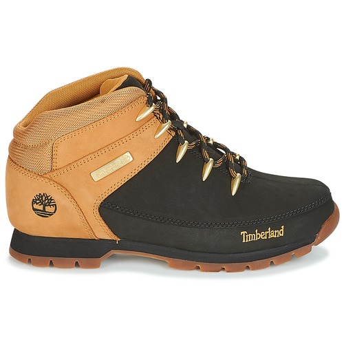 Timberland EURO SPRINT HIKER Noir pas cher - Boots Homme Spartoo