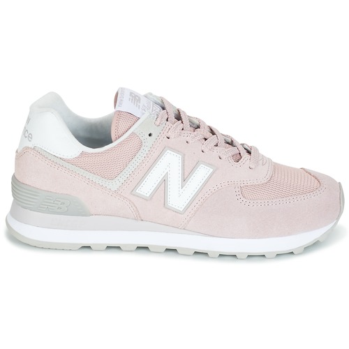 New Balance WL574 Rose pas cher - Baskets Femme Spartoo