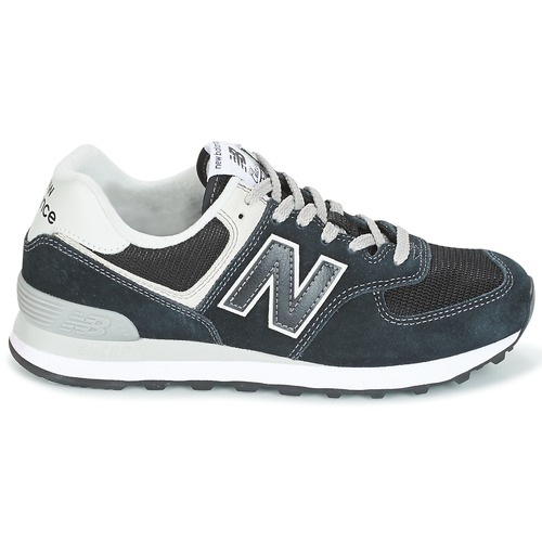 New Balance WL574 Noir pas cher - Baskets Femme Spartoo