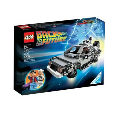 Lego 21103 Retour Vers Le Futur : La Delorean À Voyager Dans Le Temps