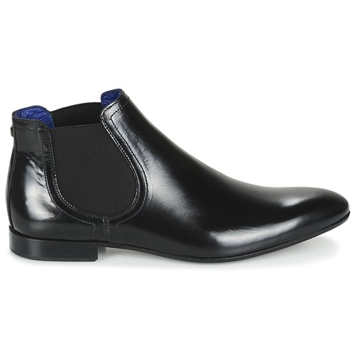 Azzaro PORTI Boots Noir pas cher - Boots Homme Spartoo