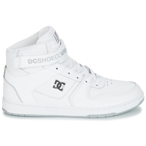 DC Shoes PENSFORD M SHOE WHT Baskets montantes Blanc pas cher - Baskets Homme Spartoo