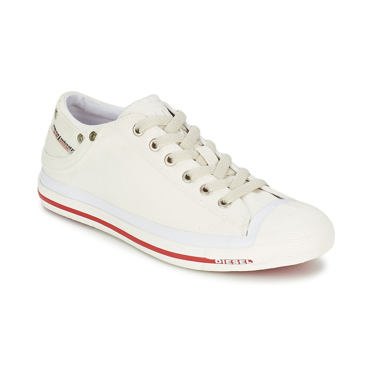 Baskets basses Diesel EXPOSURE LOW BLANC