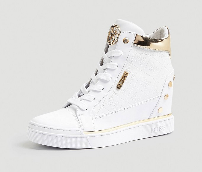 SNEAKERS FINLY IMPRIME LOGO Blanc GUESS