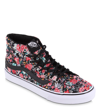 Tennis Sk8-Hi Slim Vans en multicolore