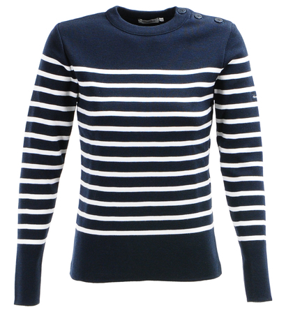 Pull marin rayé ARMOR-LUX Bleu marine