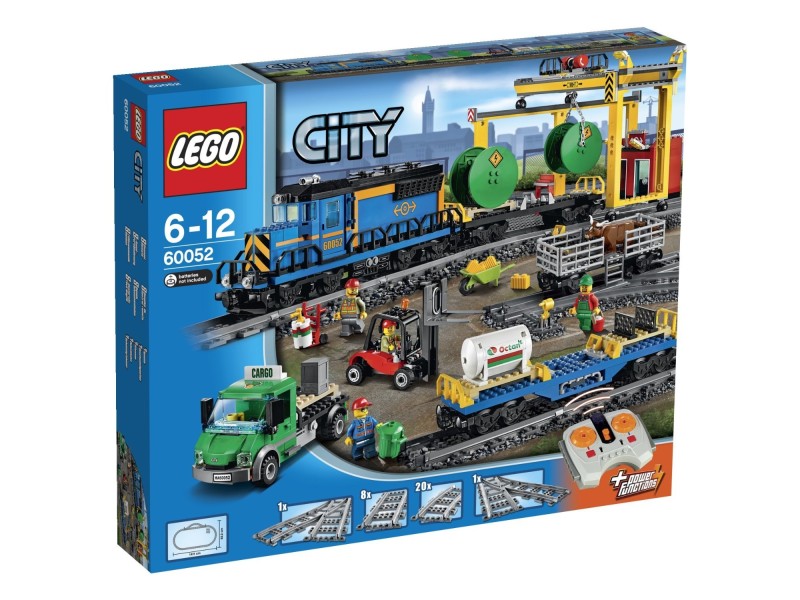 Lego city Le Train de marchandises 60052 - Jouets Conforama