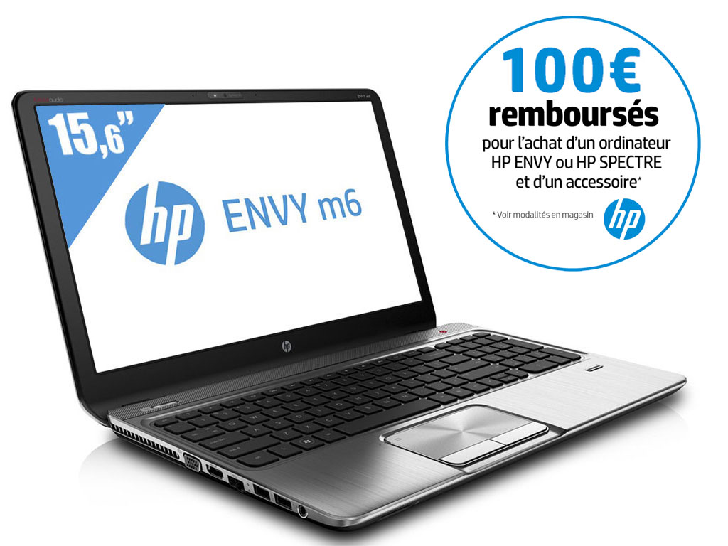 HP Envy m6 1265sf Argent