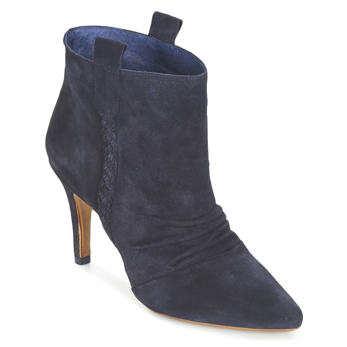 Bottines Ikks MIRANDA TRESSE Marine