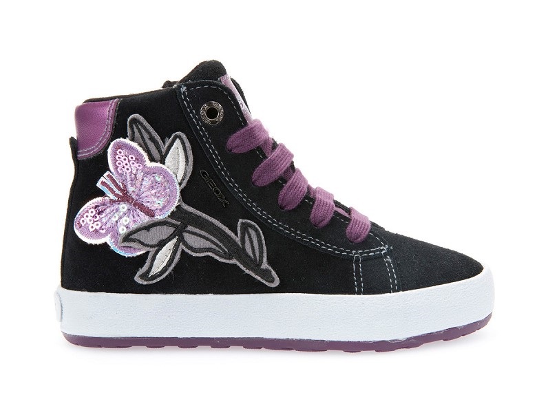 Jr Witty Fille Sneakers Noir Geox