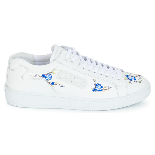 Kenzo TENNIX Baskets Basses Blanc pas cher - Baskets Femme Spartoo