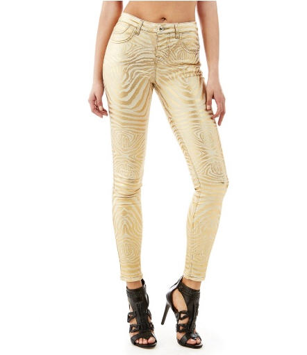 Marciano Zebra Skinny Denim Pants