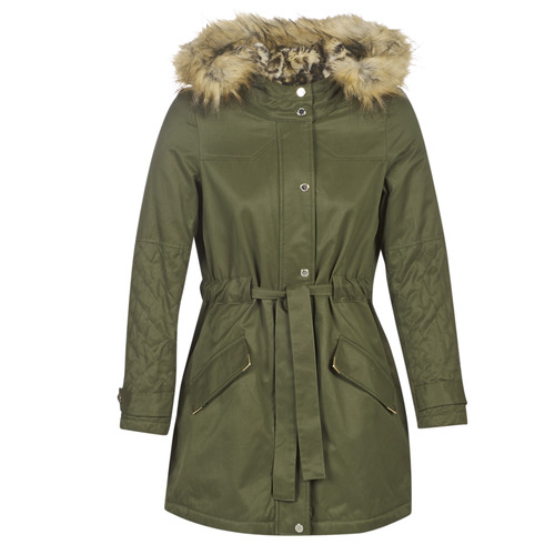 Parka GELA Kaki Morgan - Parka Femme Spartoo