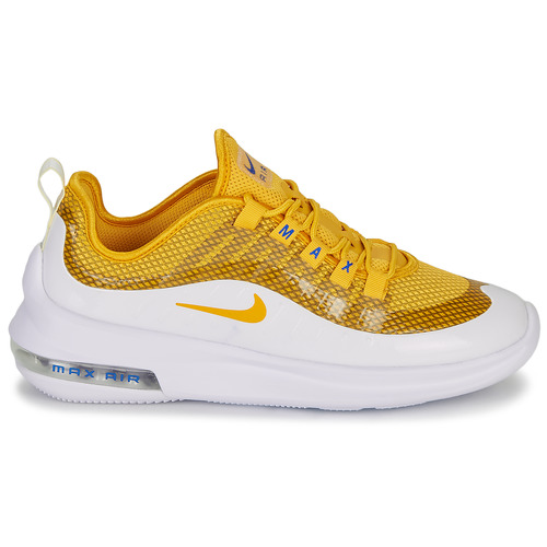 Nike AIR MAX AXIS PREMIUM W Blanc / Jaune pas cher - Baskets Femme Spartoo