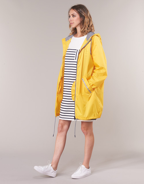 Petit Bateau BARKA Parka Jaune pas cher - Parka Femme Spartoo