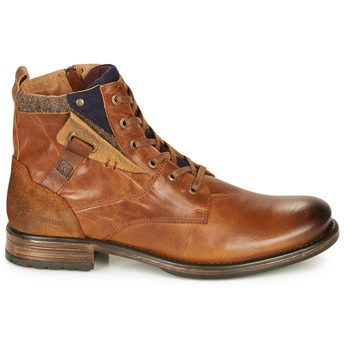 Redskins YLMAZ Boots Cognac pas cher - Boots Homme Spartoo