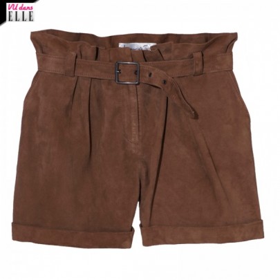 Short cuir Mademoiselle Tara