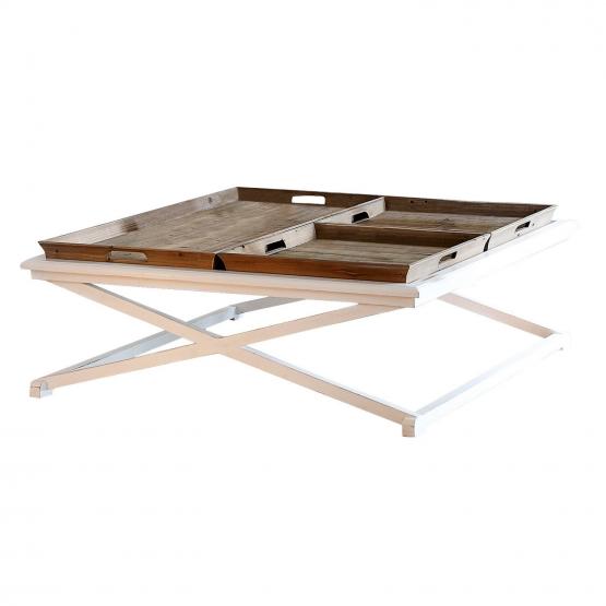 Table basse Carteret Bois de Sapin - Table basse Loberon