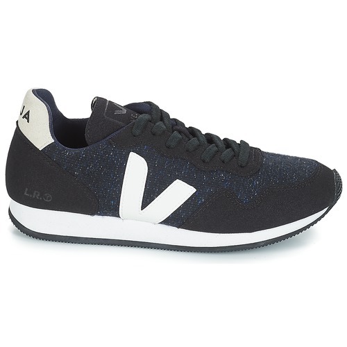 Veja SDU Baskets Basses Noir / Blanc pas cher - Baskets Homme Spartoo