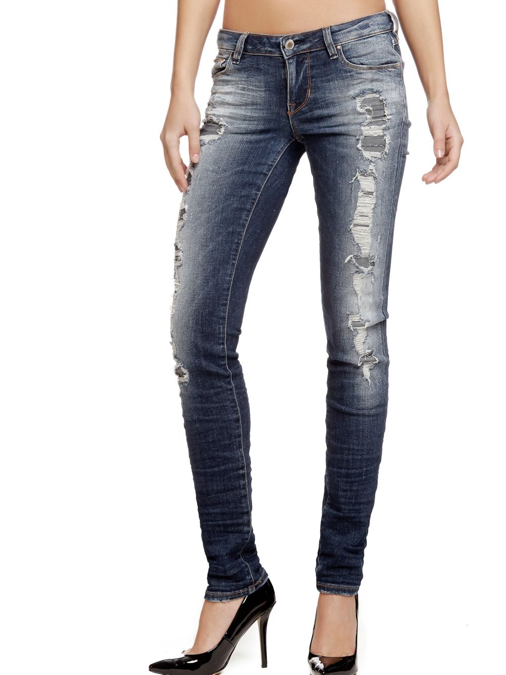 JEAN SKINNY ABRASIONS Guess