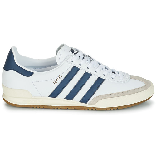 Adidas Originals JEANS Baskets Basses Blanc / Bleu pas cher - Baskets Homme Spartoo