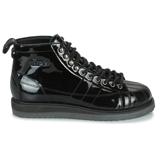 Adidas Originals Superstar Boot W Baskets Montantes Noir pas cher - Baskets Femme Spartoo