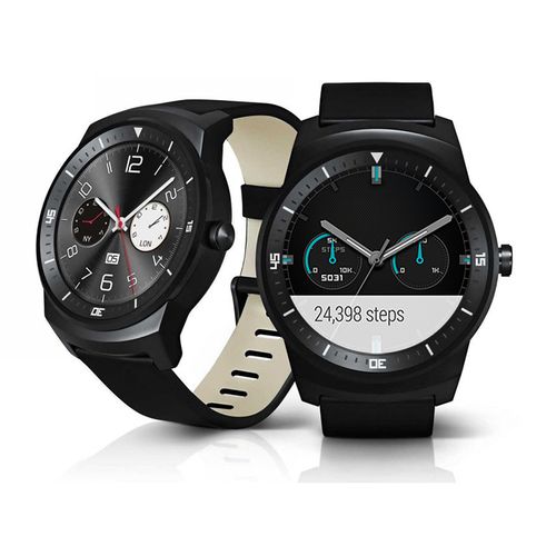 Lg G Watch R Noir pas cher - Montre connectée Rue du Commerce