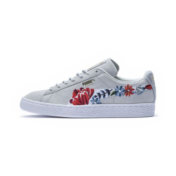 PUMA Basket Suede Hyper Embellished pas cher - Baskets Femme PUMA