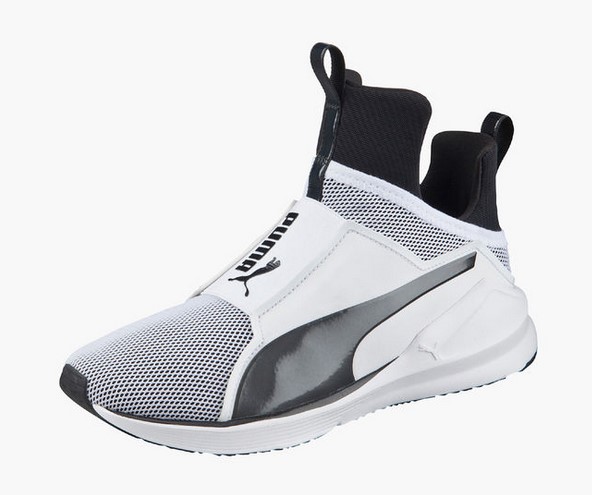 Baskets mesh blanc/noir Fierce Core Puma