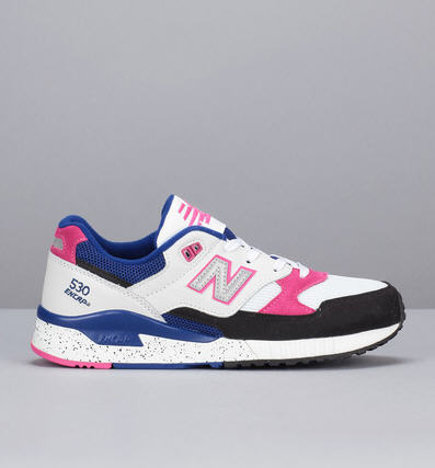 Baskets multicolores W530 B Blanc New Balance