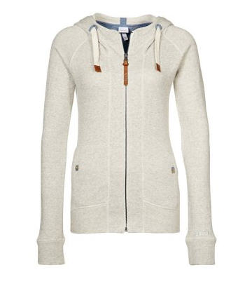 Sweat zippé Bench LONGAY gris