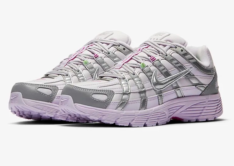 Nike P-6000 Raisin pâle pas cher - Baskets Femme Nike