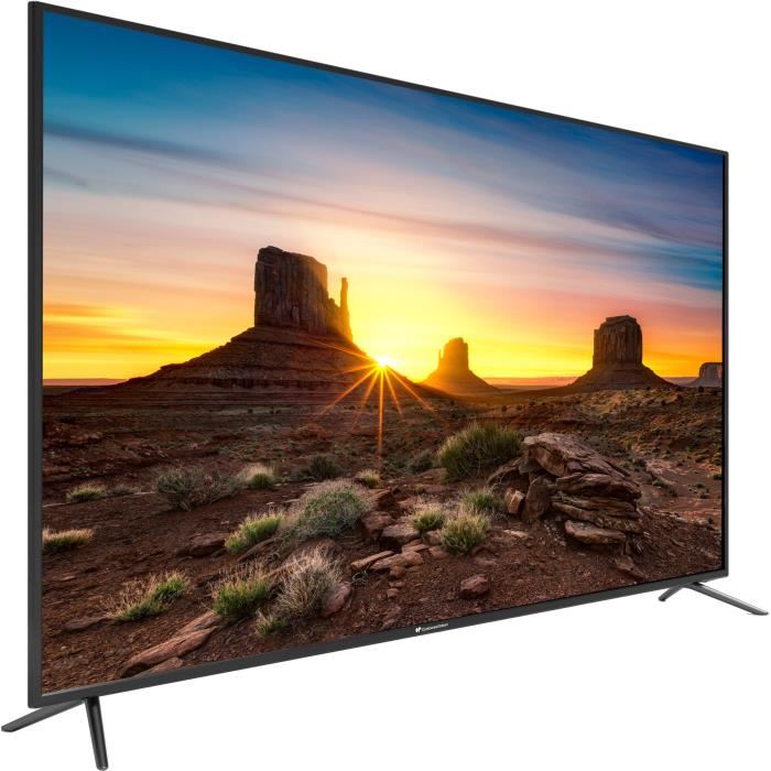 CONTINENTAL EDISON TV 4K UHD 190.5cm pas cher, Soldes Téléviseur Cdiscount