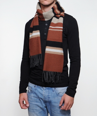 Echarpe Homme Echarpissime - Echarpe laine lambswool MILES