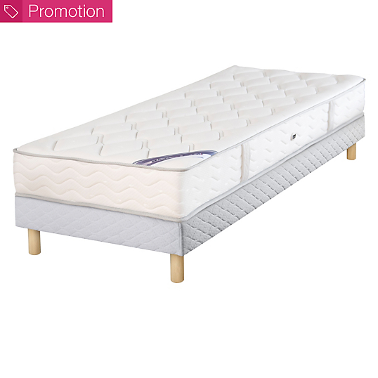 Ensemble Memory DUVIVIER pas cher - Ensemble matelas et sommier Matelsom