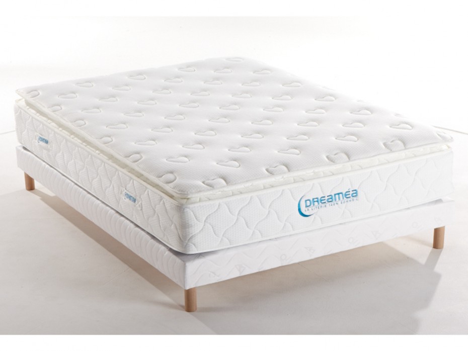 Sommier + matelas ressorts ensachés AMERICAN DREAM