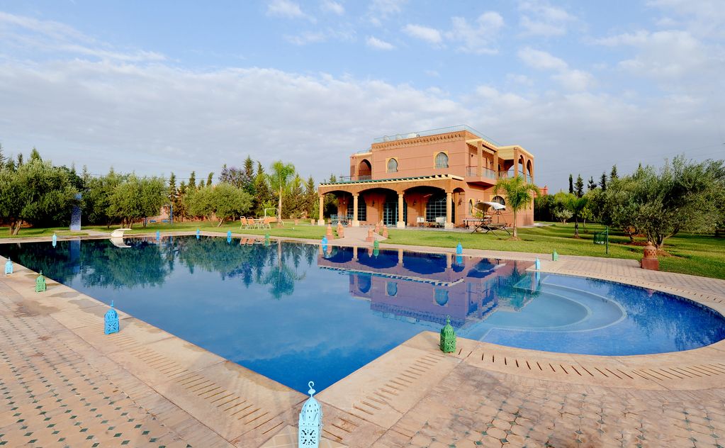 Abritel Location Marrakech - Villa Dar Moudar, villa exclusive avec grand jardin