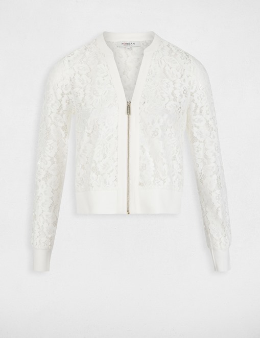 Blouson en dentelle Morgan - Blouson Morgan