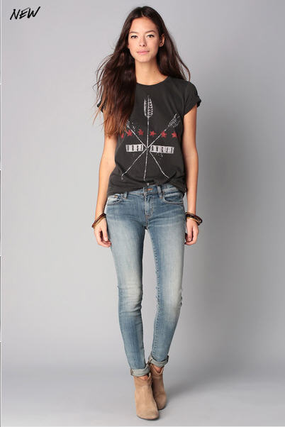 Jeans super skinny délavé usé Jackson Denim Denim and Supply by Ralph Lauren