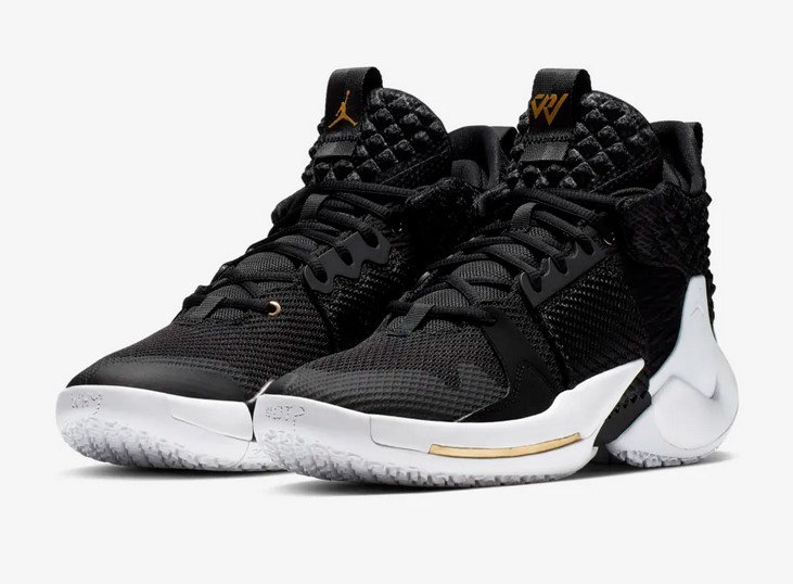 Jordan « Why Not? » Zer0.2 Noir/Blanc pas cher - Baskets Homme Nike