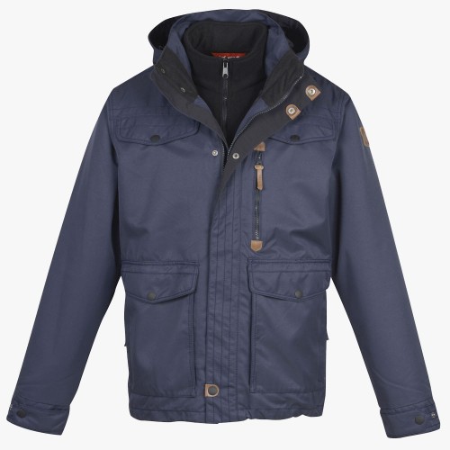 Veste Urbaine Homme Highland Twin bleue - Veste Homme Lafuma