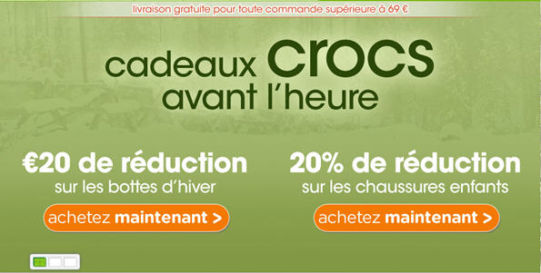 Réduction Crocs