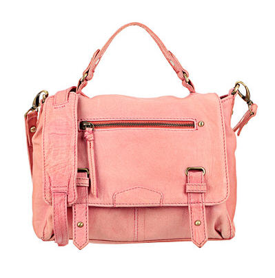 Sac cuir Silvo Rose Petite Mendigote