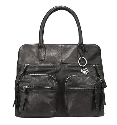 Sac en cuir Vui Noir Pieces