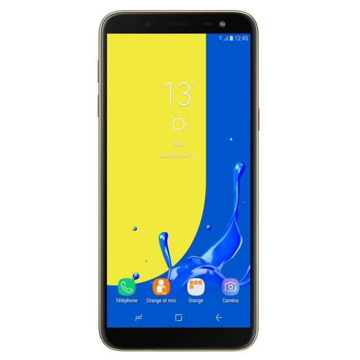 Samsung Galaxy J6 Or pas cher - Smartphone Cdiscount