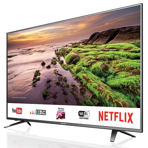 TV LED Sharp LC-60UI7652E 4K UHD pas cher - Soldes Téléviseur Darty