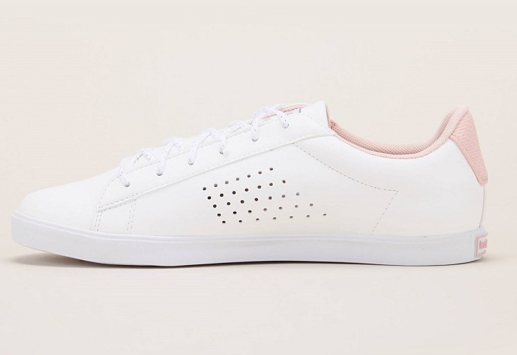 Le Coq Sportif AGATE LO S LEA Sneakers à lacets pailletés - Baskets Femme Monshowroom