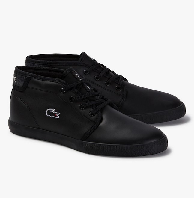 Sneakers Ampthill Lacoste en cuir - Baskets Homme Lacoste