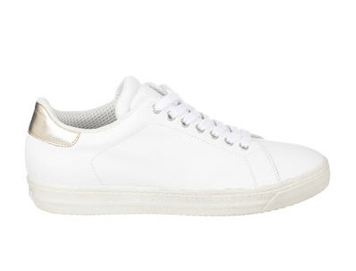 Sneakers cuir blanches Karina Blanc Clo&Se by MonShowroom